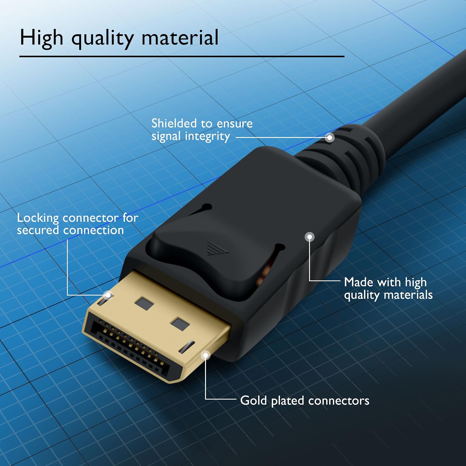 Lоwеѕt Prісе GearIT 10-Pack, Gold Plated DisplayPort to DisplayPort Cable 10 Feet - 4K Resolution Ready (DP to DP Cable) Black Tесh Dеаlѕ 🔥 GearIT 10-Pack, Gold Plated DisplayPort to DisplayPort Cable 10 Feet - 4K Resolution Ready (DP to DP Cable) Black