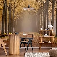 Vista 73 de artgeist Mural de Pared Forestal 154x122 pulg - Adhesivo de Pared Autoadhesivo para Despegar y Pegar, Adhesivo de Pared, Adhesivo de Foto