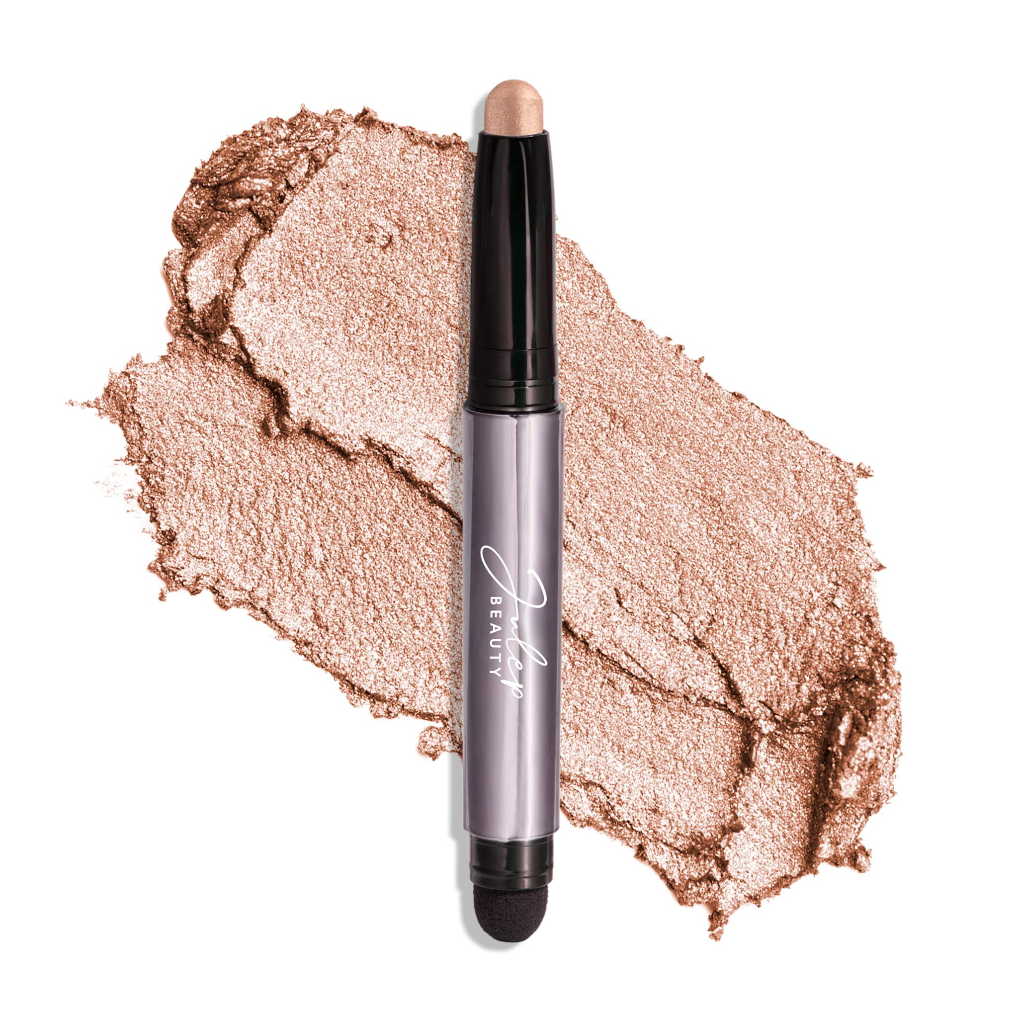 Julep Eyeshadow 101 Cream-to-Powder Waterproof Shadow Stick – Champagne Shimmer – Long-Lasting, Crease-Proof, Medium Golden-Beige Shimmer Cream Eyeshadow with Built-in SmudgerJulep Eyeshadow 101 Cream-to-Powder Waterp…