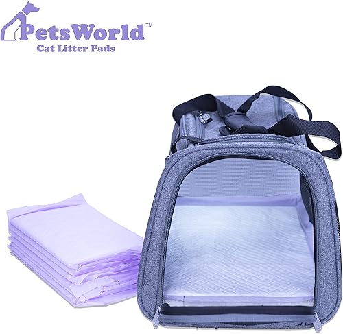 Miniatura 6 de PETSWORLD Almohadillas perfumadas frescas para gatos Tidy Cats Breeze Litter System 600 almohadillas para caja de arena para gatos, 16.9 x 11.4