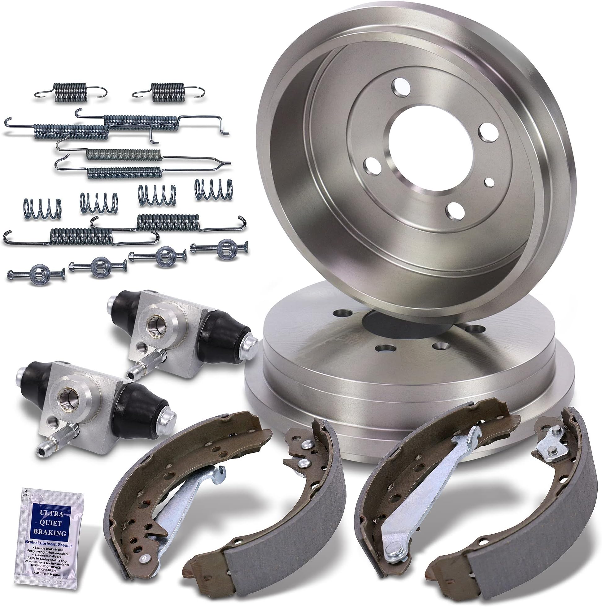 Kit De Frein à Tambour Arrière Bosch Super Pro - Jeu Complet Prémonté Pour Tambour 200 Mm
