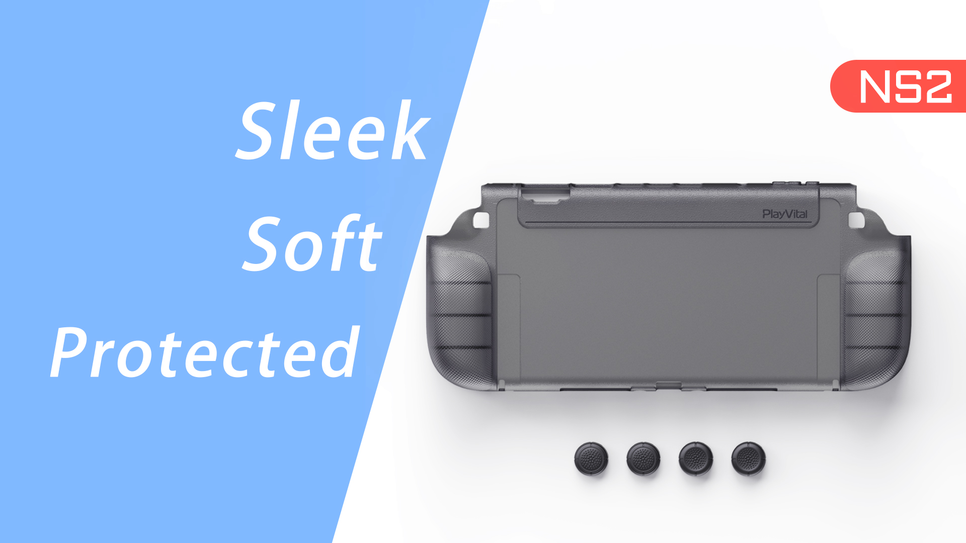 Amazon.com: PlayVital Pure Protective Grip Case for Nintendo