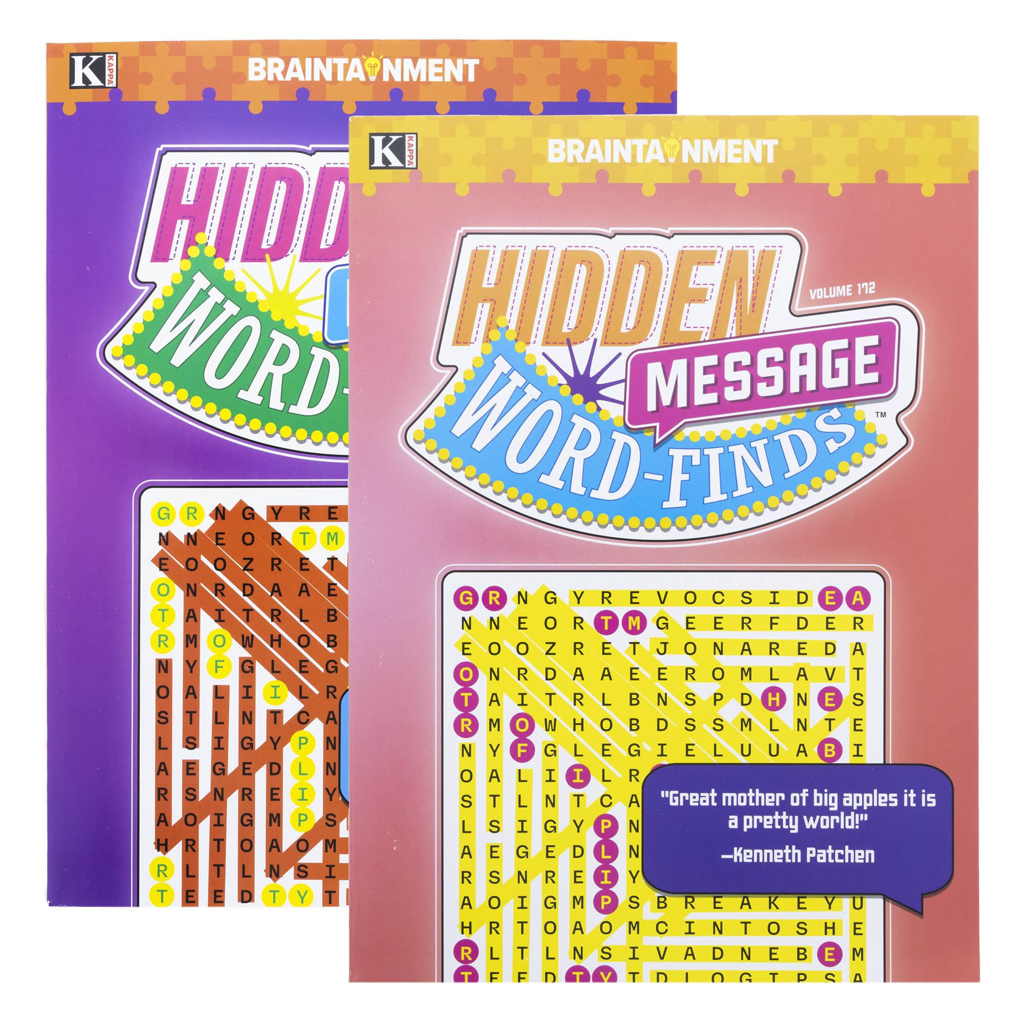 hide1998～LAST Words〜 Amazon.com: Hidden Message Word-Finds Set of 2, Volumes may