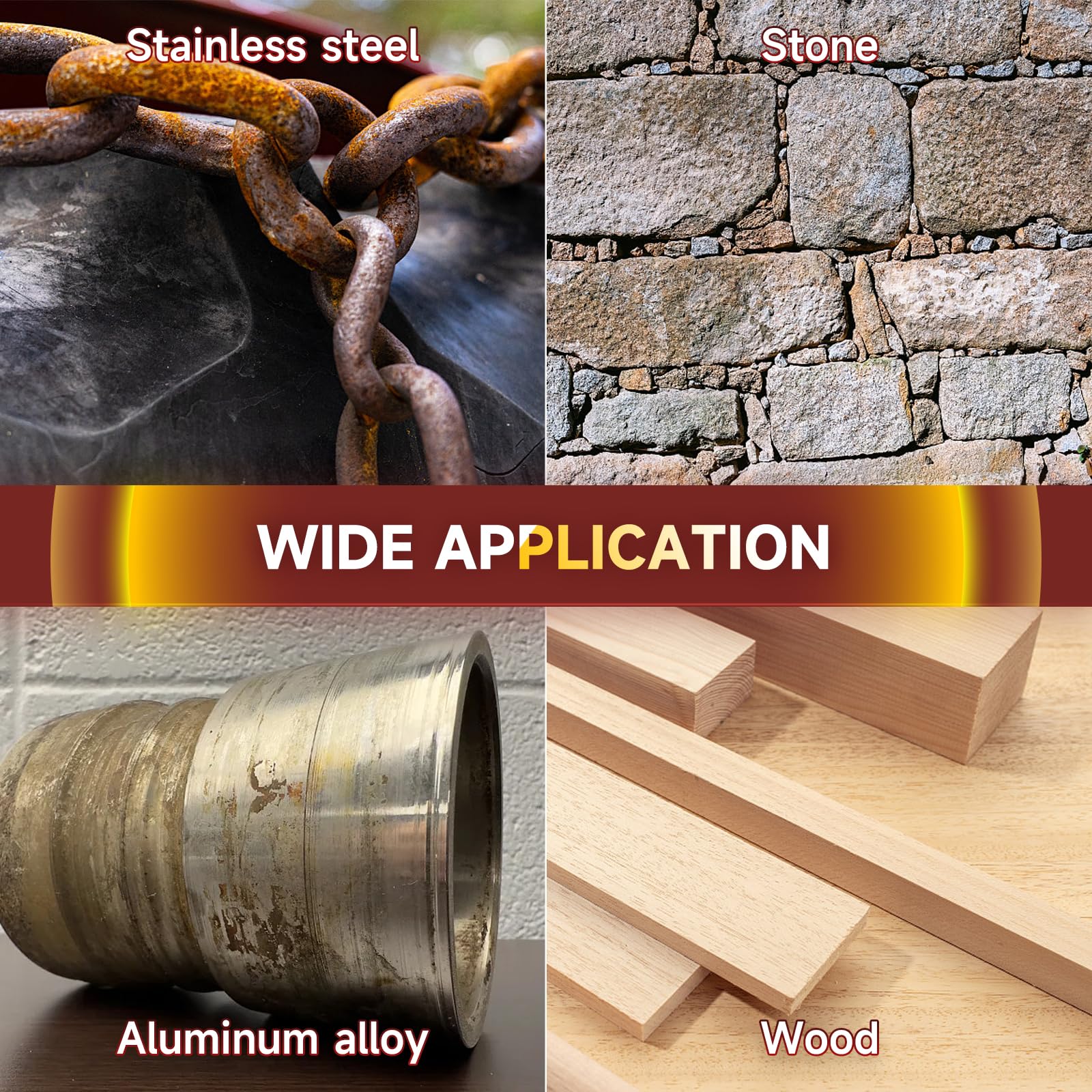 Abrasive Drawing Wheel - Rust Removal & Polishing -7