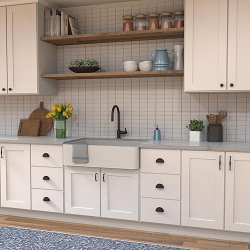 Miniatura 7 de Hickory Hardware 1 paquete de pomos de gabinete de cocina de núcleo sólido, pomos de lujo para armarios y aparadores, tiradores para puertas y