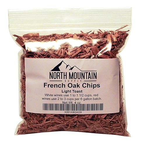 North Mountain Supply French Oak Chips (Light Toast, 4 Ounce)