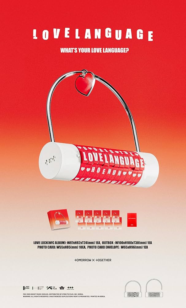 Amazon.co.jp: TOMORROW X TOGETHER TXT Love Language NFC