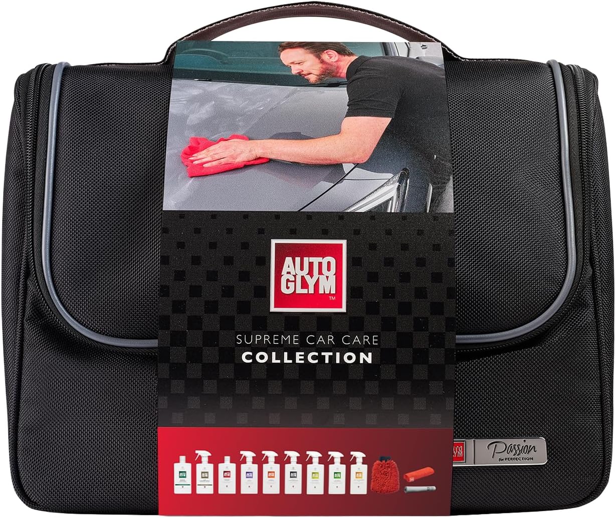 Autoglym Supreme Car Care Collection 12-Piece Car Cleaning Kit