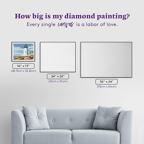 Miniatura 121 de DIAMOND ART CLUB - Juego de pintura con diamantes, lienzo de Vitral de flores”, lienzo redondo 5D para principiantes, divertidas manualidades