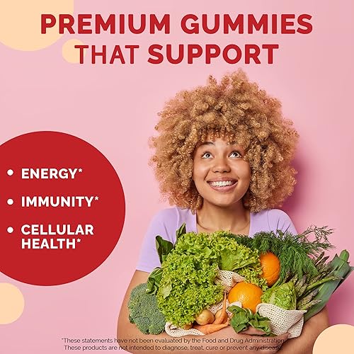 Miniatura 2 de Gomitas de complejo B  Formulación avanzada de 6 vitaminas B (B3, B5, B6, B7, B9, B12)  Apoya la energía y la inmunidad*  Veganas, sin gelatina, sin