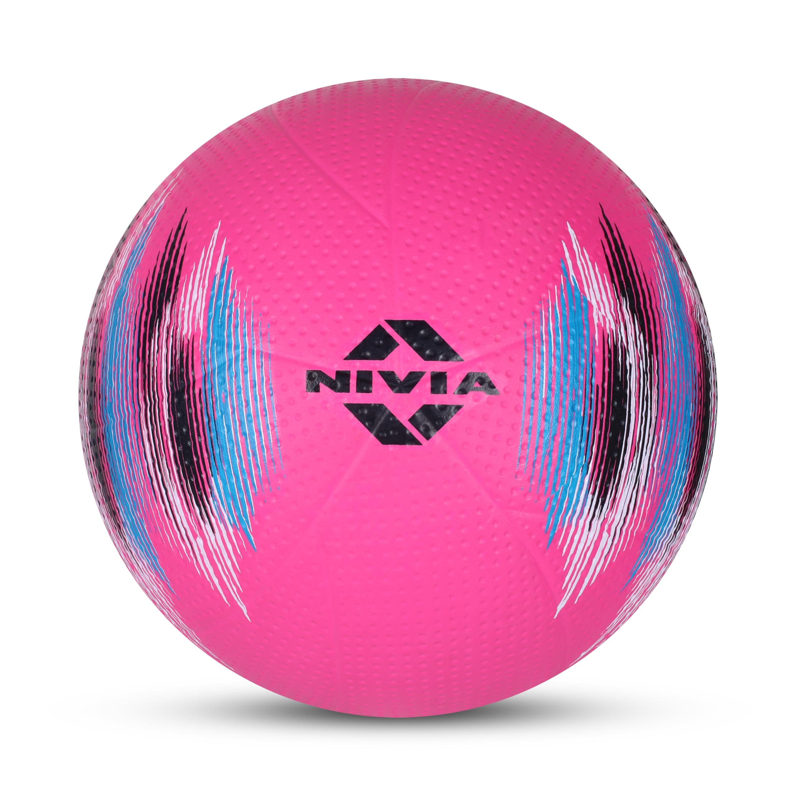 Nivia Electric Volleyball, Rubber Moulded, Beach Volleyball, for Indoor & Outdoor, for Men & Women, Size - 4 (Multicolor)