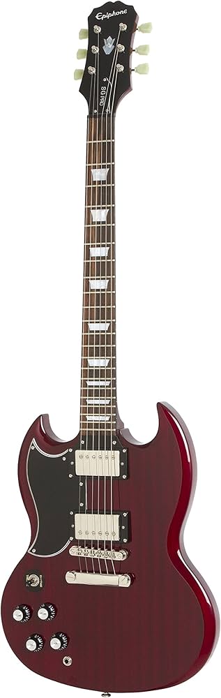Epiphone Guitarra elétrica G-400 Pro com divisão de bobina