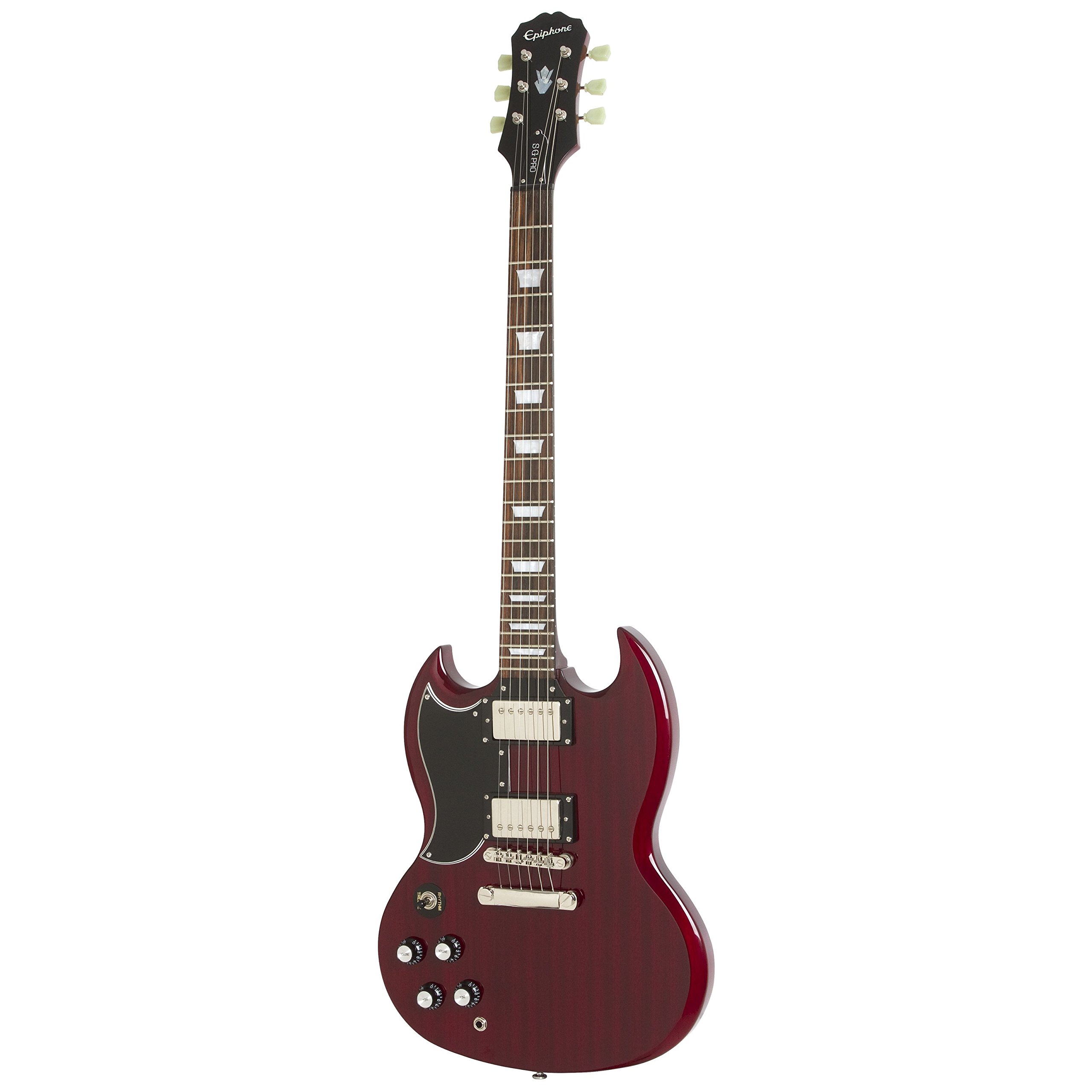 Epiphone Guitarra elétrica G-400 Pro com divisão de bobina