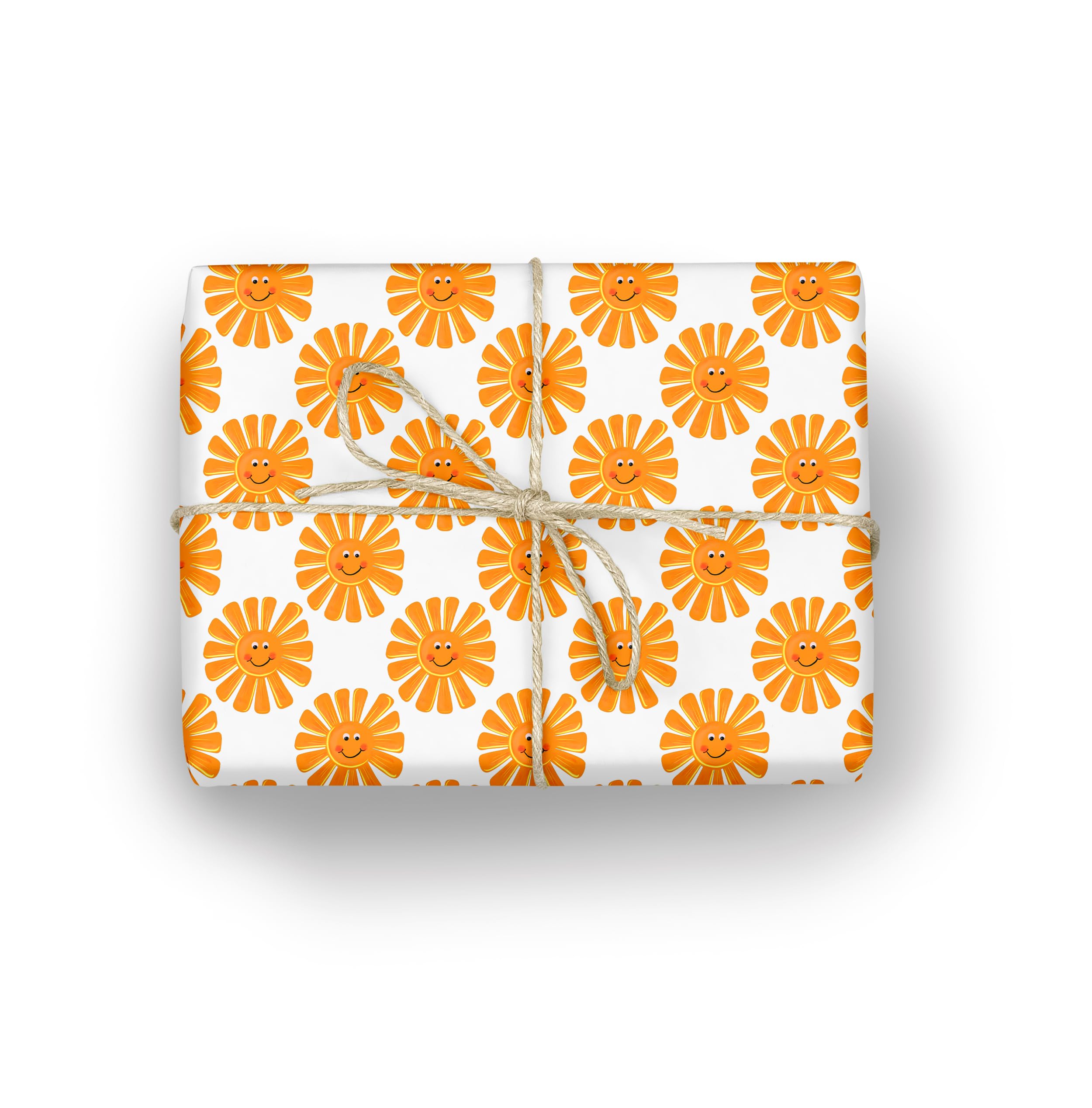 Sunshine wrapping paper, sun gift wrap