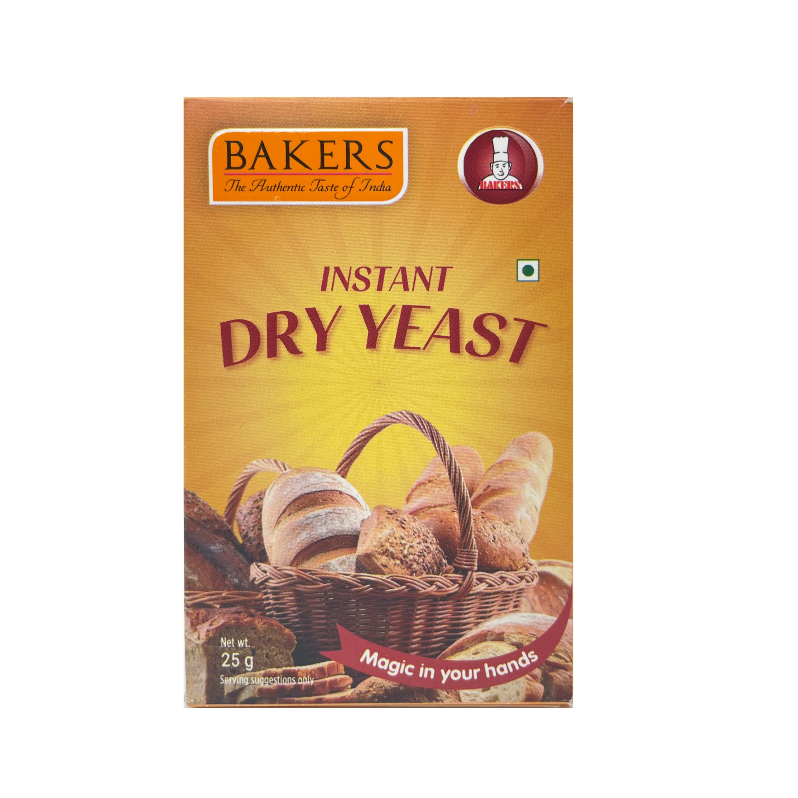 See full amazon price history chart for BAKERS Instant Dry Yeast | 100% Veg | Perfect Raising Agent | Instant Active Baking Breads, Pizza, Naan, Khameeri | Pack of 6 (25 gm x 6) BAKERS Instant Dry Yeast | 100% Veg | Perfect Raising Agent | Instant Active Baking Breads, Pizza, Naan, Khameeri | Pack of 6 (25 gm x 6) (B0CYH1VLGQ) Amazon Price History, Amazon Price Tracker