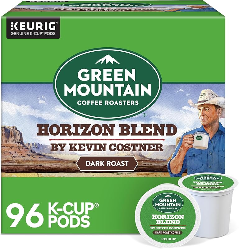 Horizon Blend Coffee by Kevin Costner, Single Serve Keurig® K-Cup® Pod, 96-Count Box