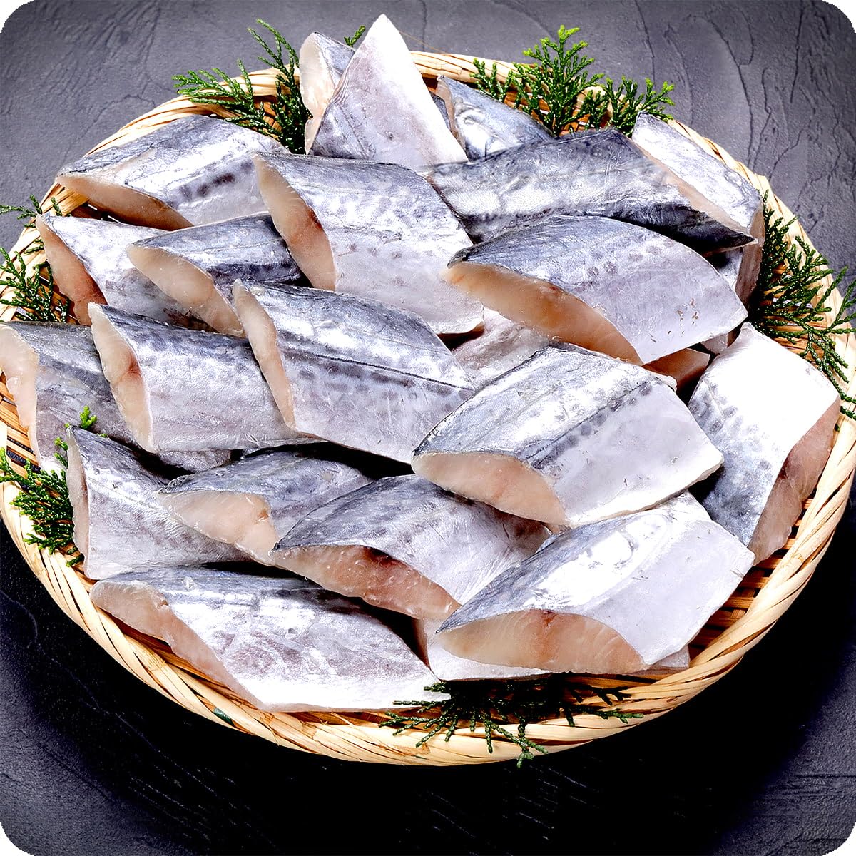 【甲羅組】天然 無塩 骨取 さわら 切身 1kg 食べ放題 (40g×25) 無…