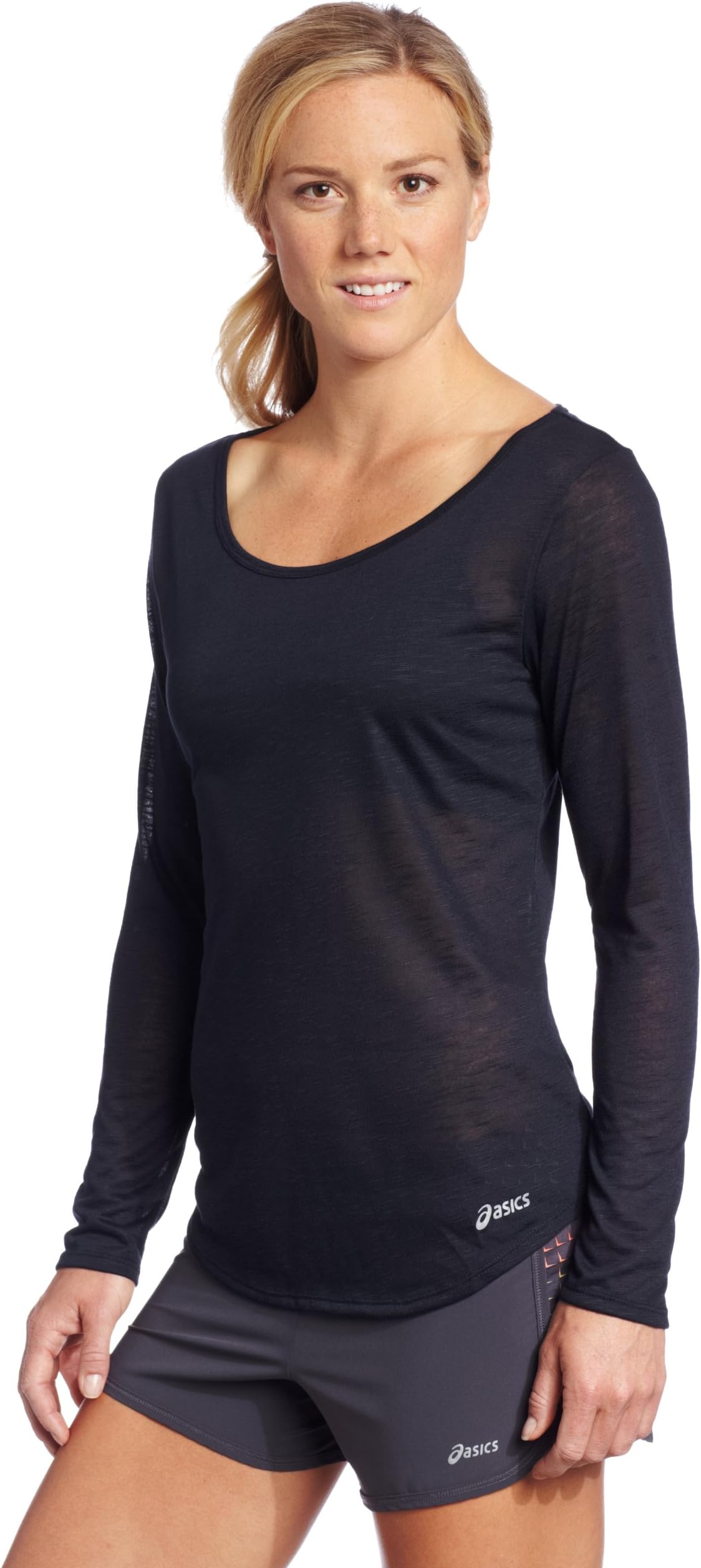 ASICS Women's PR Slub Long Sleeve Top