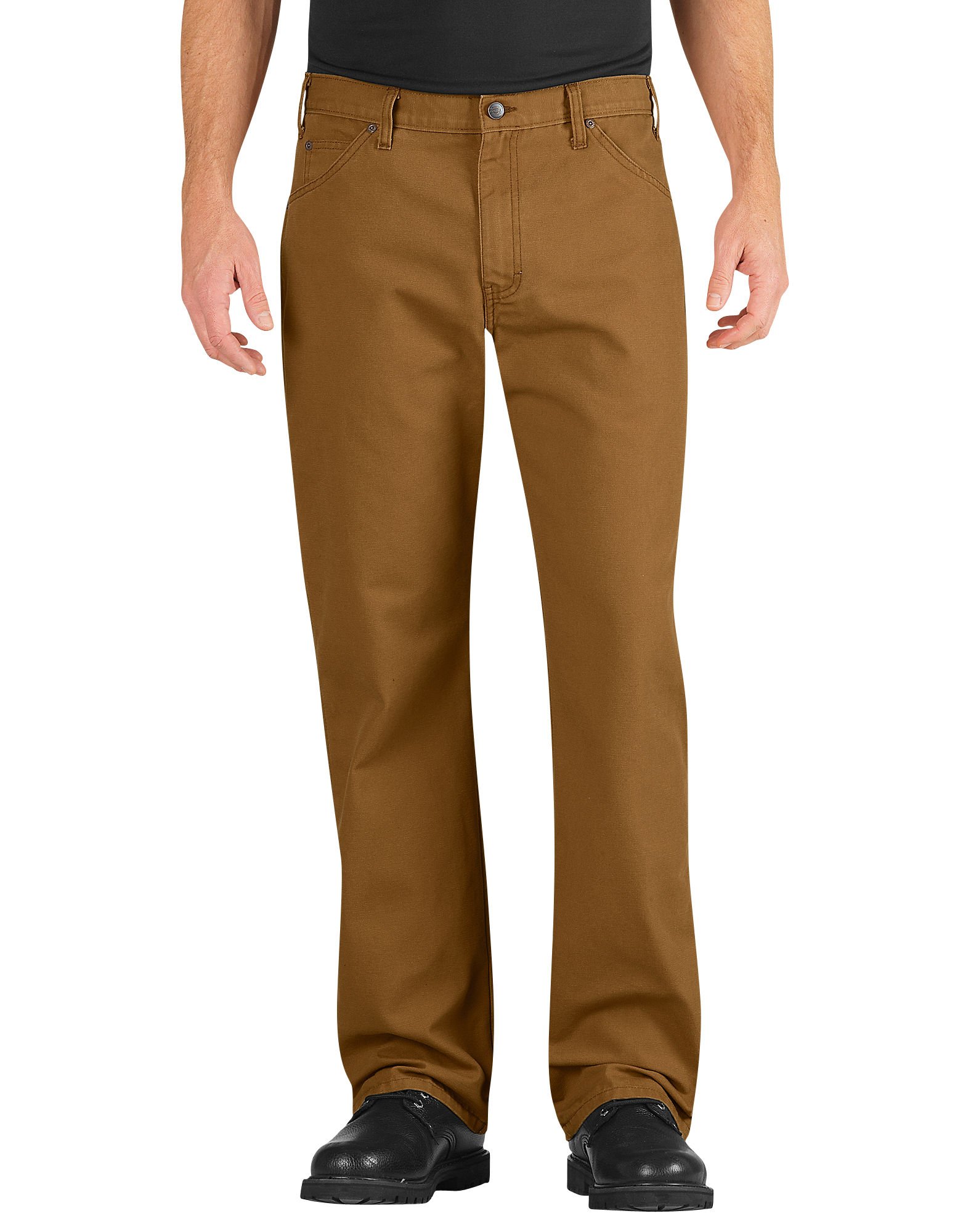 DickiesLU239 Ind Carpenter Duck Jean Rinsed Brown Duck 38X30