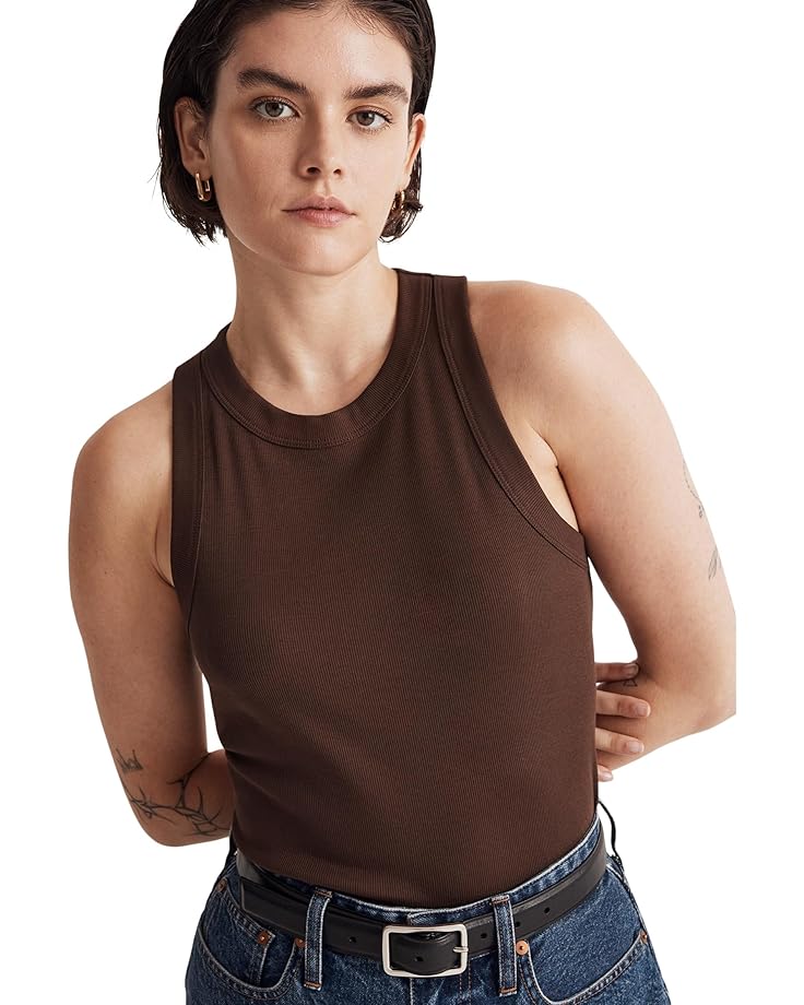 Madewell Supima® Rib Cutaway Tank - Main View
