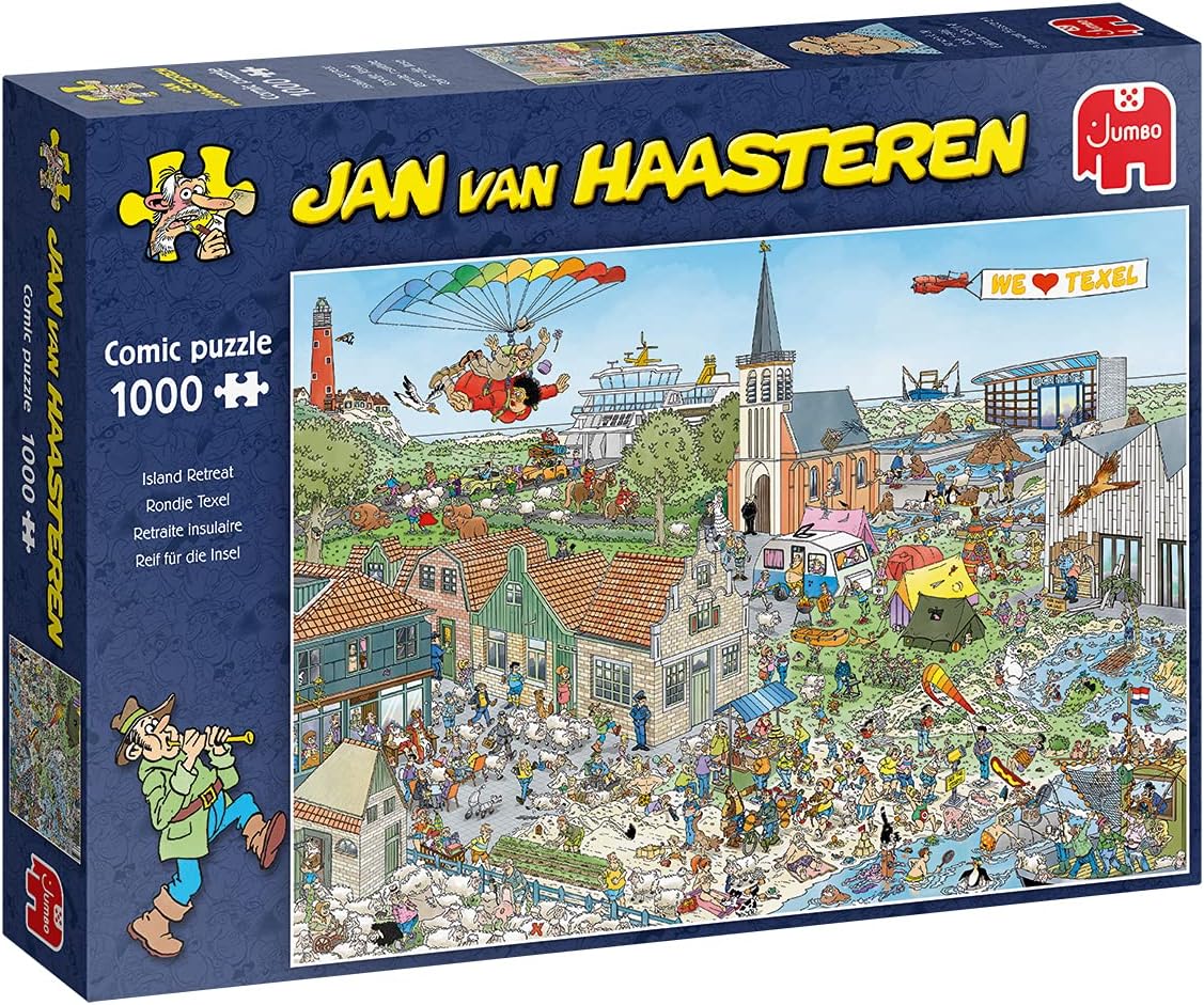 Jan Van Haasteren Rondje Texel Jigsaw Puzzle 1000-Pieces