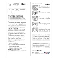 Vista 6 de AccuMed BNX N95 - Máscara facial protectora con certificado NIOSH fabricada en Estados Unidos