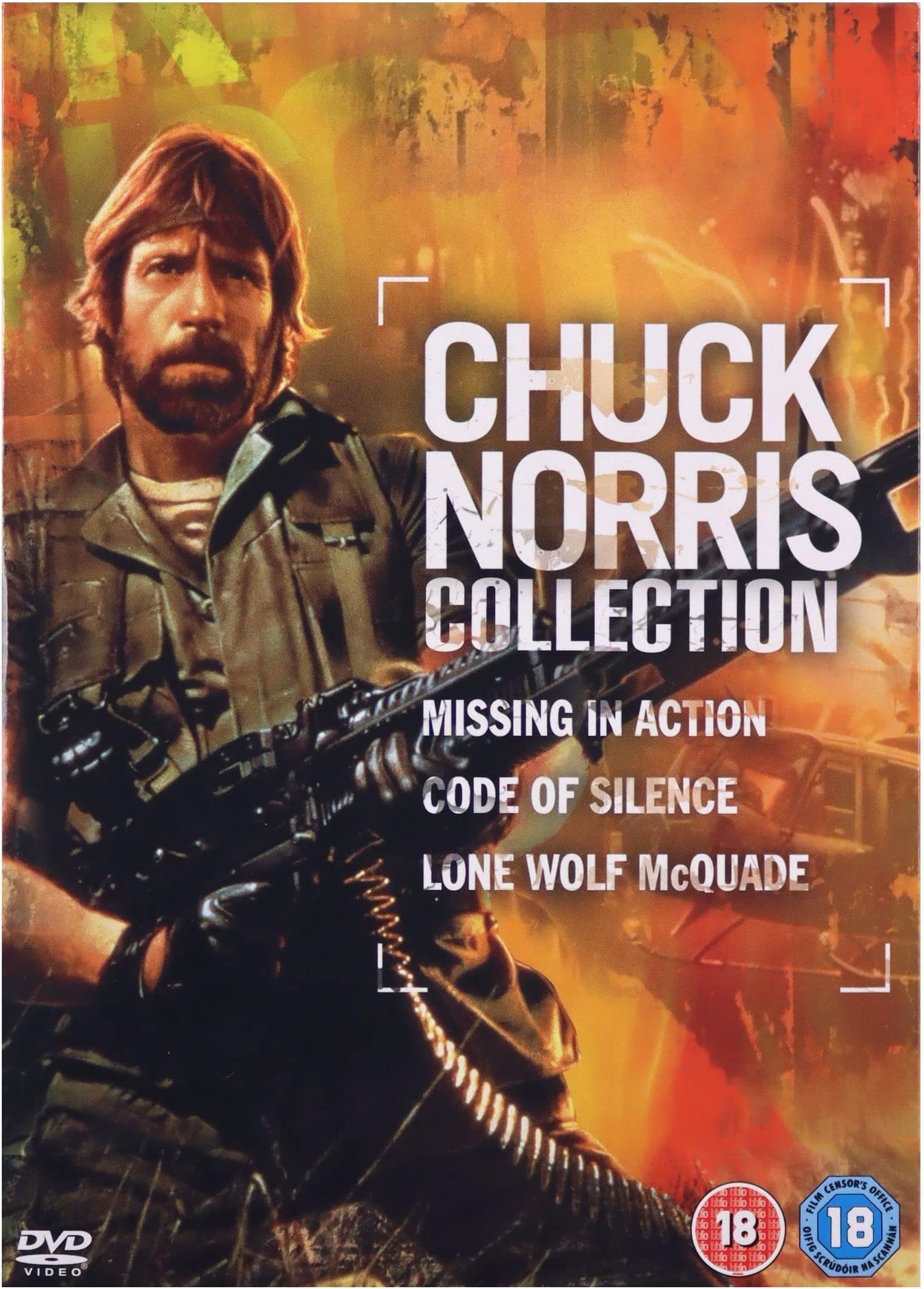 Chuck Norris Collection [Missing in Action, Code Of Silence, Lone Wolf McQuade] [DVD] [2020]