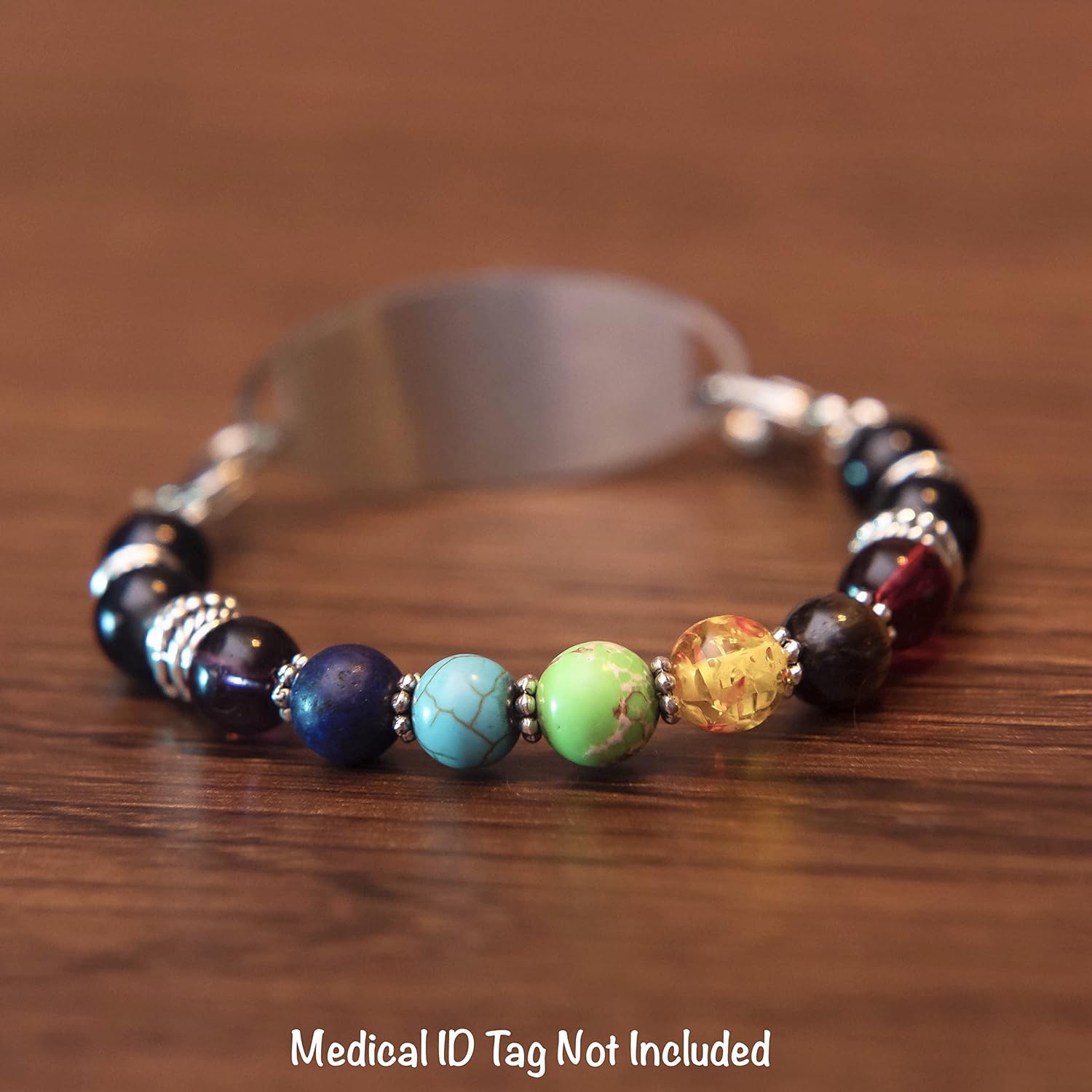 STRETCH Medical Alert Bracelet, Interchangeable Replacement Medical ID Bracelet, MEDICAL ID TAG NOT INCLUDED
