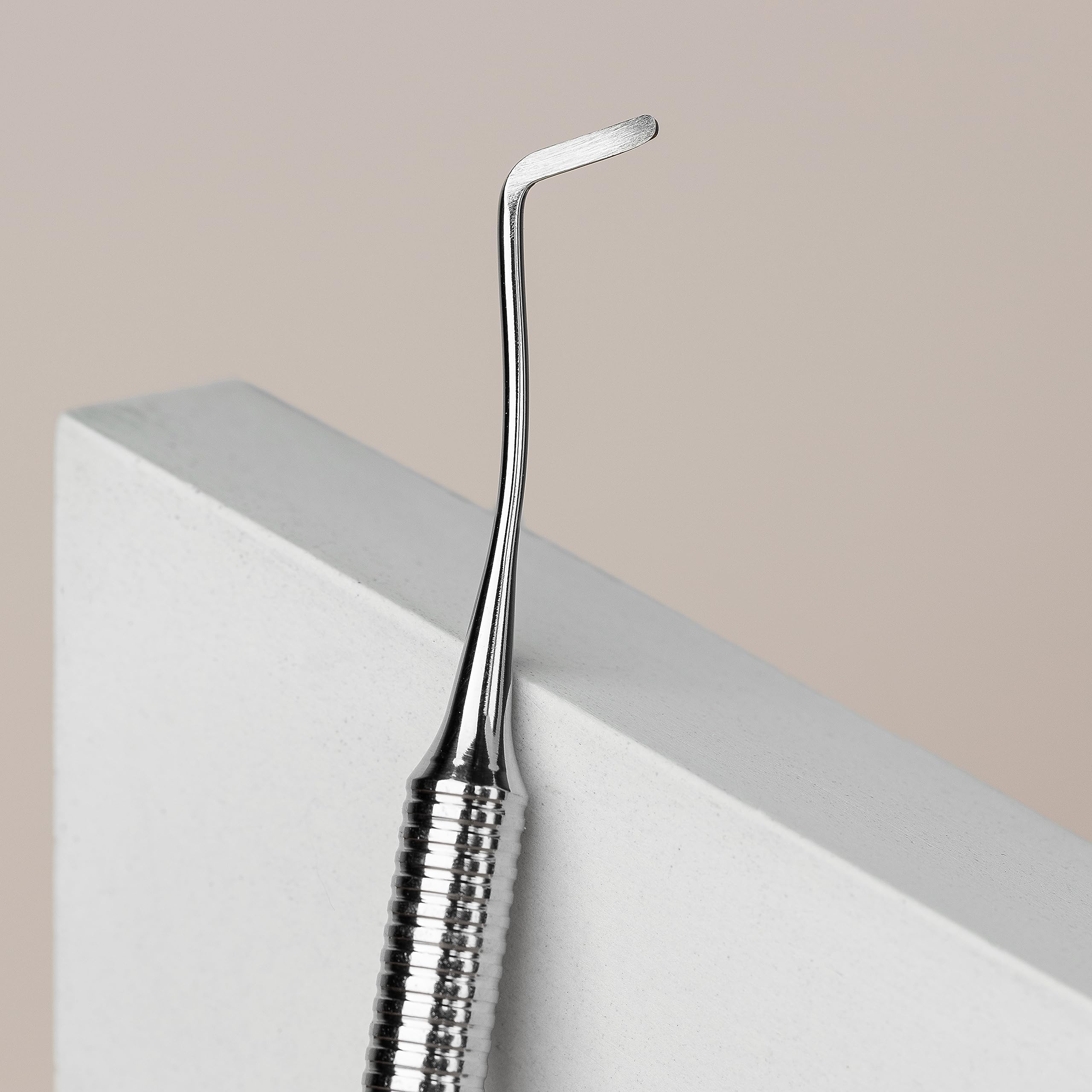 STALEKS PRO Pedicure Pusher Curette, PP-20/1, Stainless Steel, FOOT_SCRAPER, Partial Callus Removal, Ingrown Nail Care - Image 3