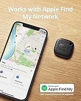 Vista 4 de eufy Security de Anker SmartTrack Link (negro, paquete de 1), no compatible con Android, funciona con Apple Find My (solo iOS), buscador de llaves
