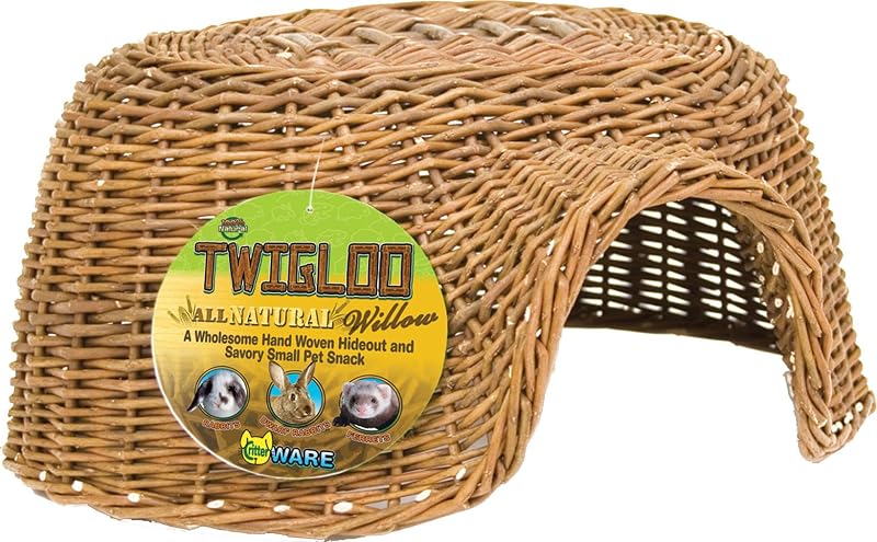 Ware Manufacturing Hand Woven Willow Twigloo Small Pet Hideout, Large