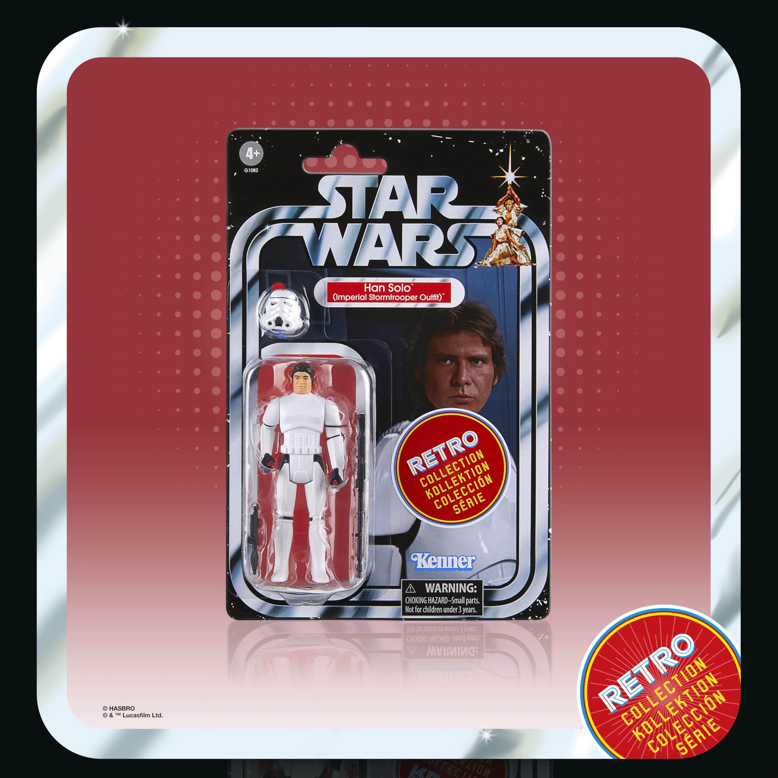 Hasbro Star Wars Retro-Kollektion Star Wars: Eine Neue Hoffnung Multipack, Action-Figuren 6er-Pack, 9,5 cm