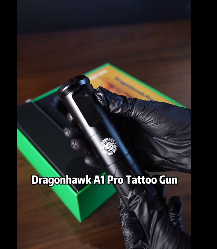 Amazon.com: Dragonhawk A1 Pro Wireless Tattoo Gun Kit for