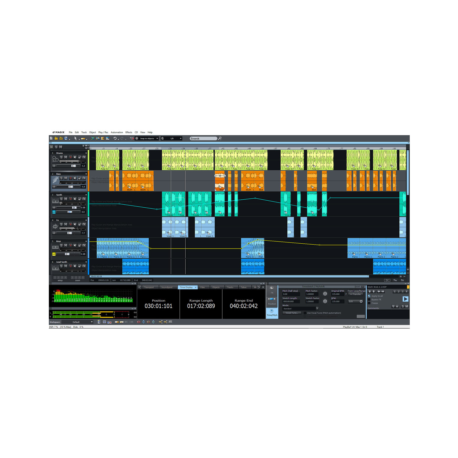 MAGIX Samplitude Music Studio – Version 2019 – das komplette Studio zum Komponieren, Aufnehmen, Mixen und Mastern. [Download]