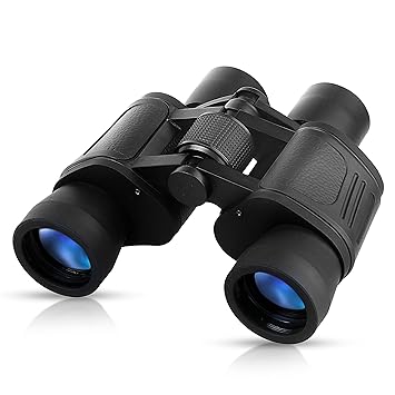 CASON (DEVICE OF C) Professional 8 X 40 HD Folding Lens 10X Zoom Prism Binocular Telescope with Pouch for Long Distance , bird watching , Black