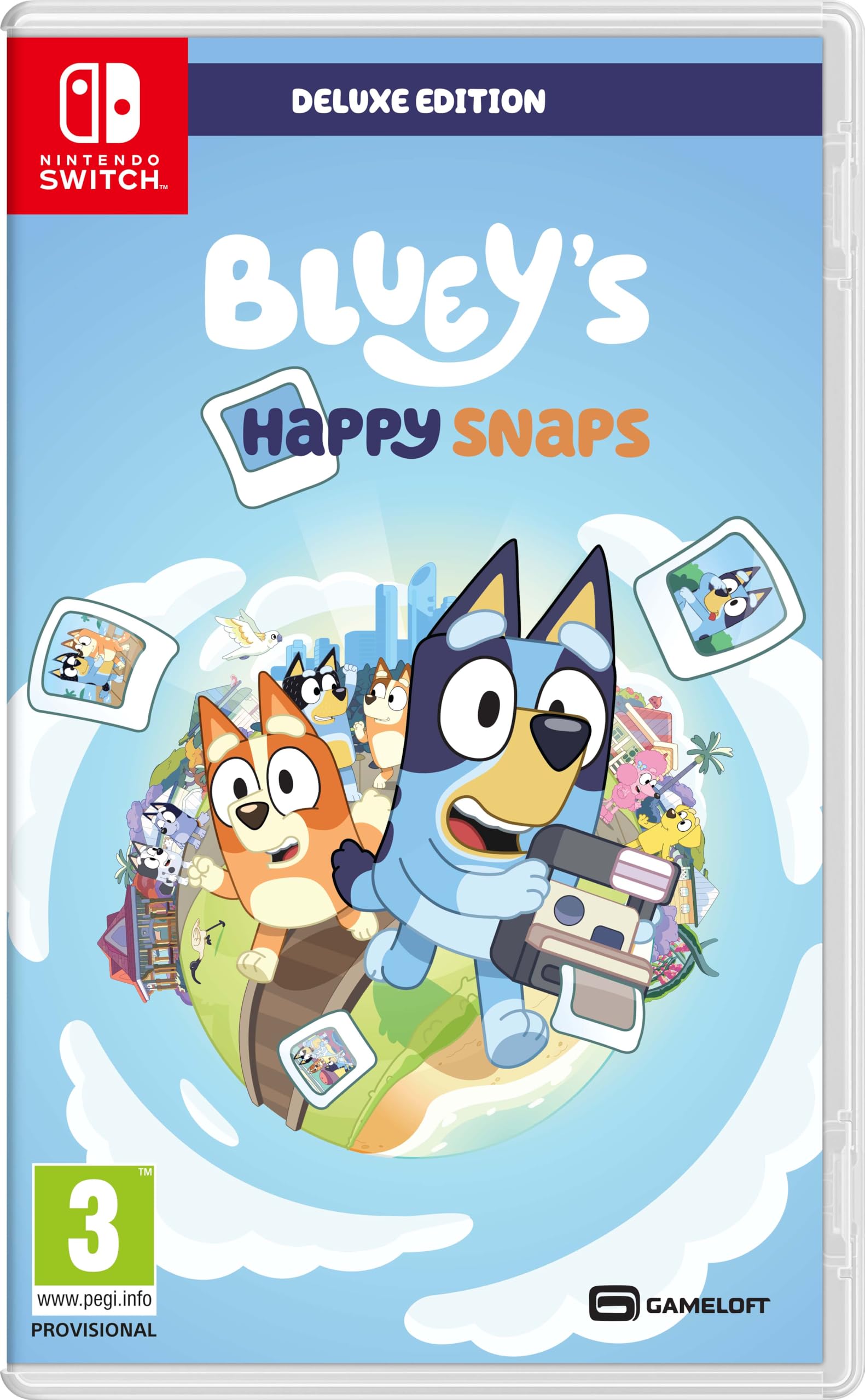 Bluey’s Happy Snaps - Deluxe Edition (Switch) New Bandai Namco Entertainment 3391892043778