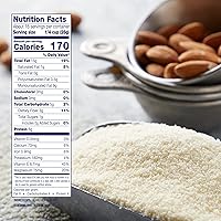 Vista 2 de Blue Diamond Almonds, Harina de almendras, sin gluten, blanqueada, finamente tamizada, 1 libra