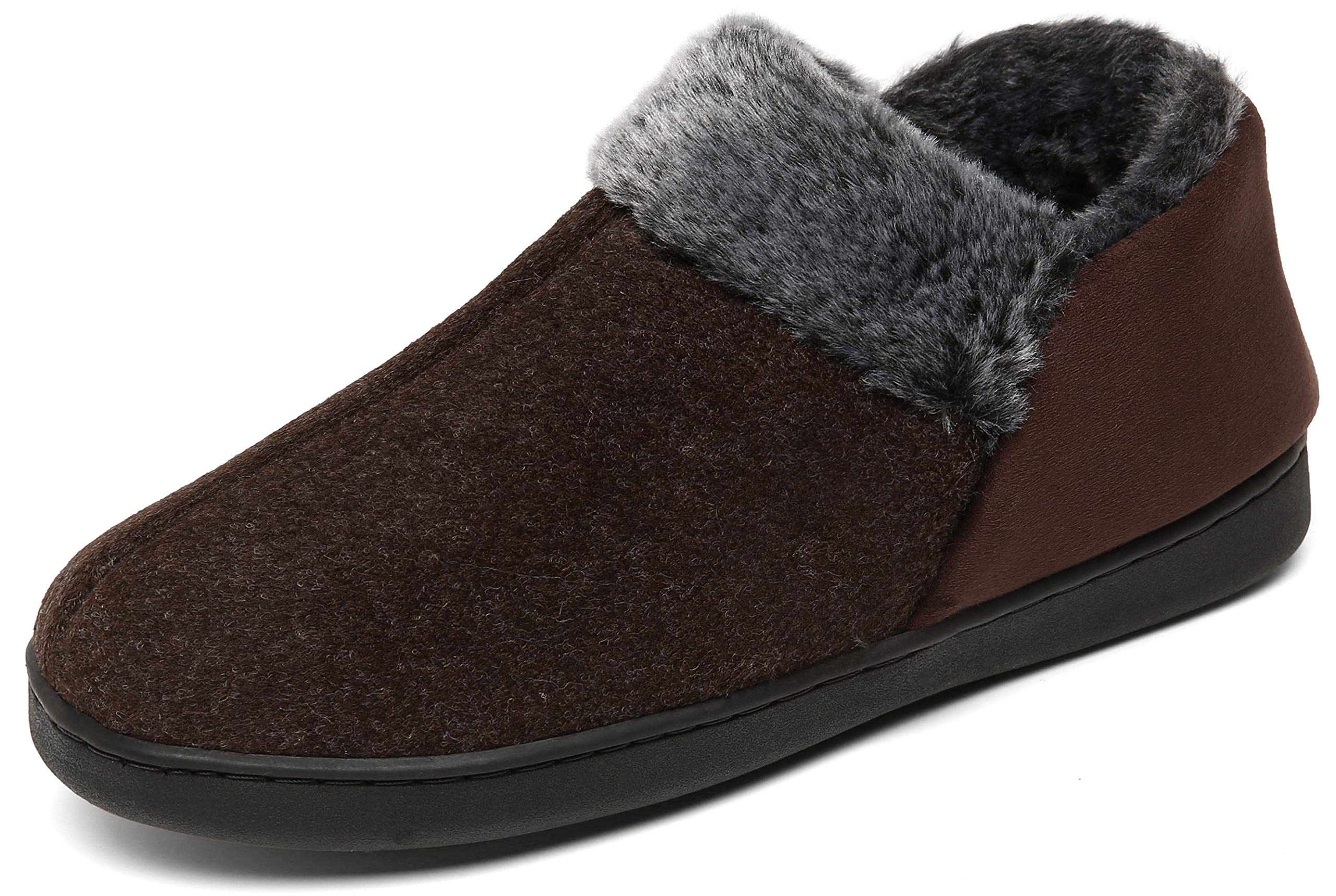 Mishansha Pantofole Uomo Ciabatte Invernali Memory Foam Pantofole Calde Gr.39-48