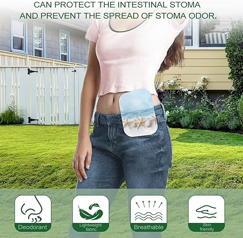 Miniatura 4 de Funda para bolsa de ostomía, ligera, elástica, suministros de colostomía