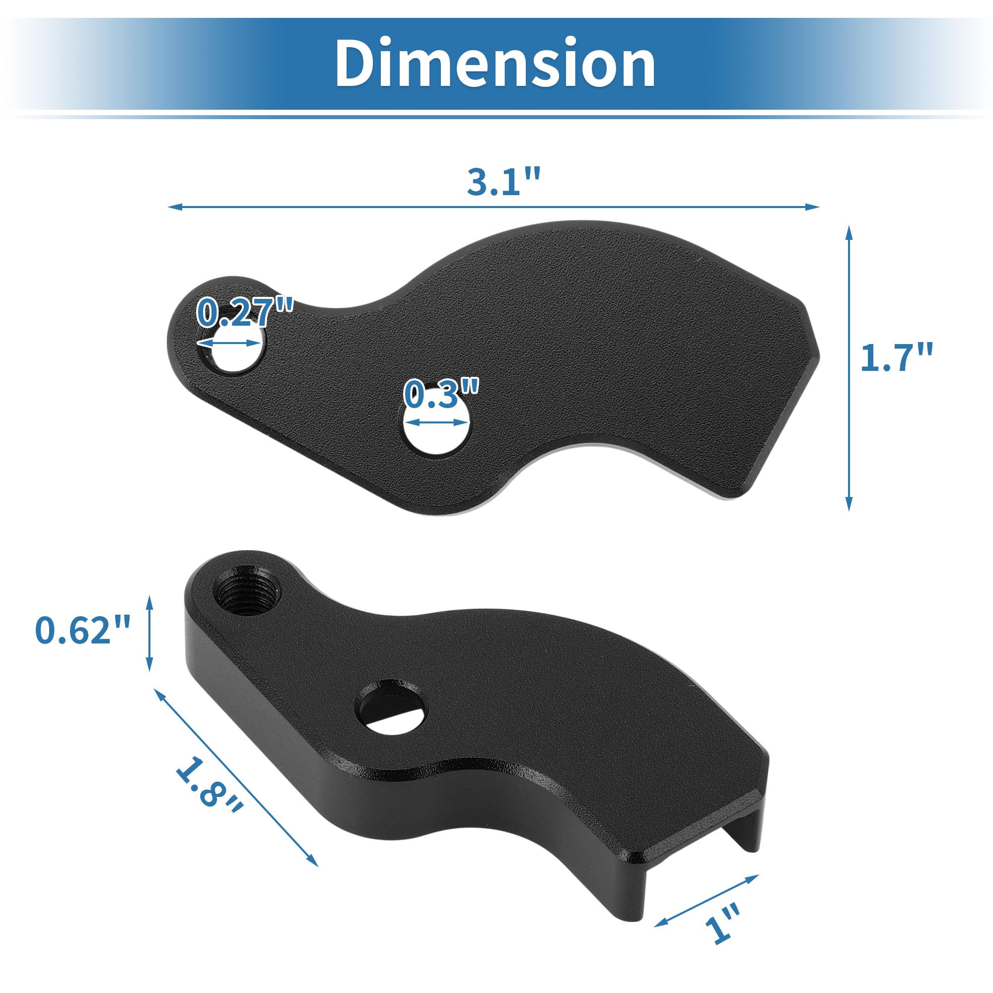 X AUTOHAUX Assistente cambio neutro per Harley Davidson Touring 2018-2025 per Harley Softail 2018+ Staffa ausiliaria Assistente cambio neutro 20% più facile Nero CNC