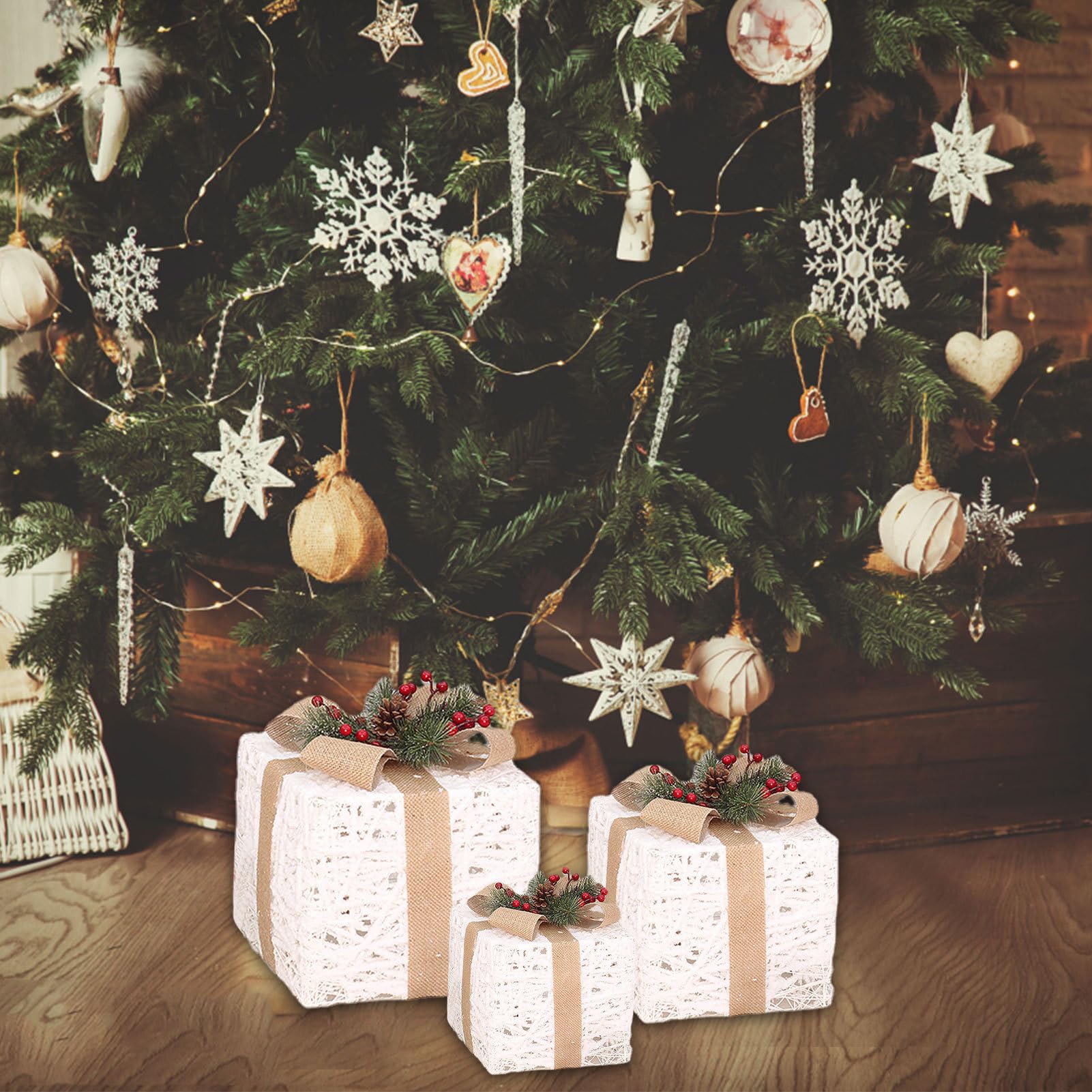 Scatole di Dolci Natalizi,Scatole per dolciumi per Regalo di