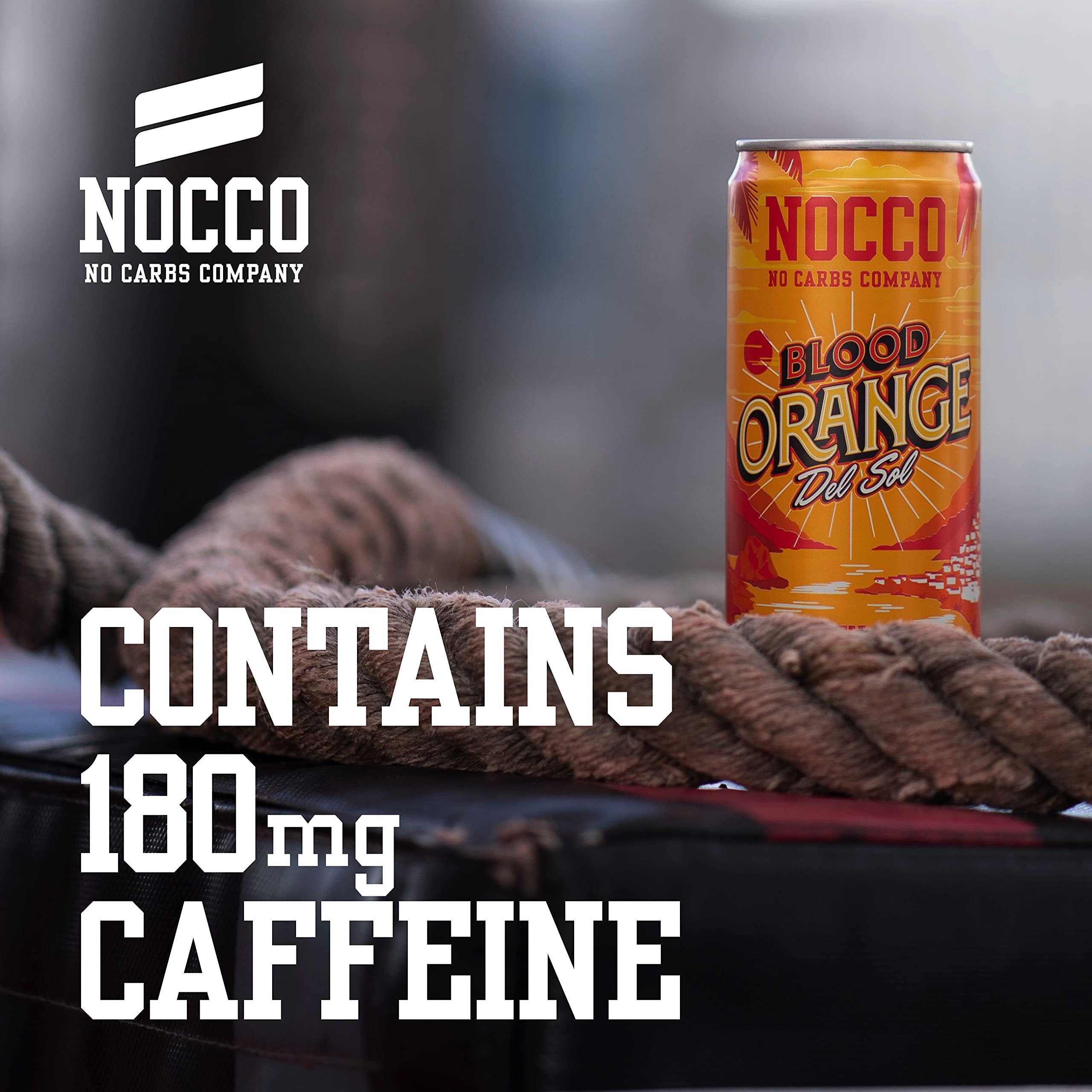 NOCCO Energy Drink BCAA, 180mg Caffeine sugar free drinks enhanced