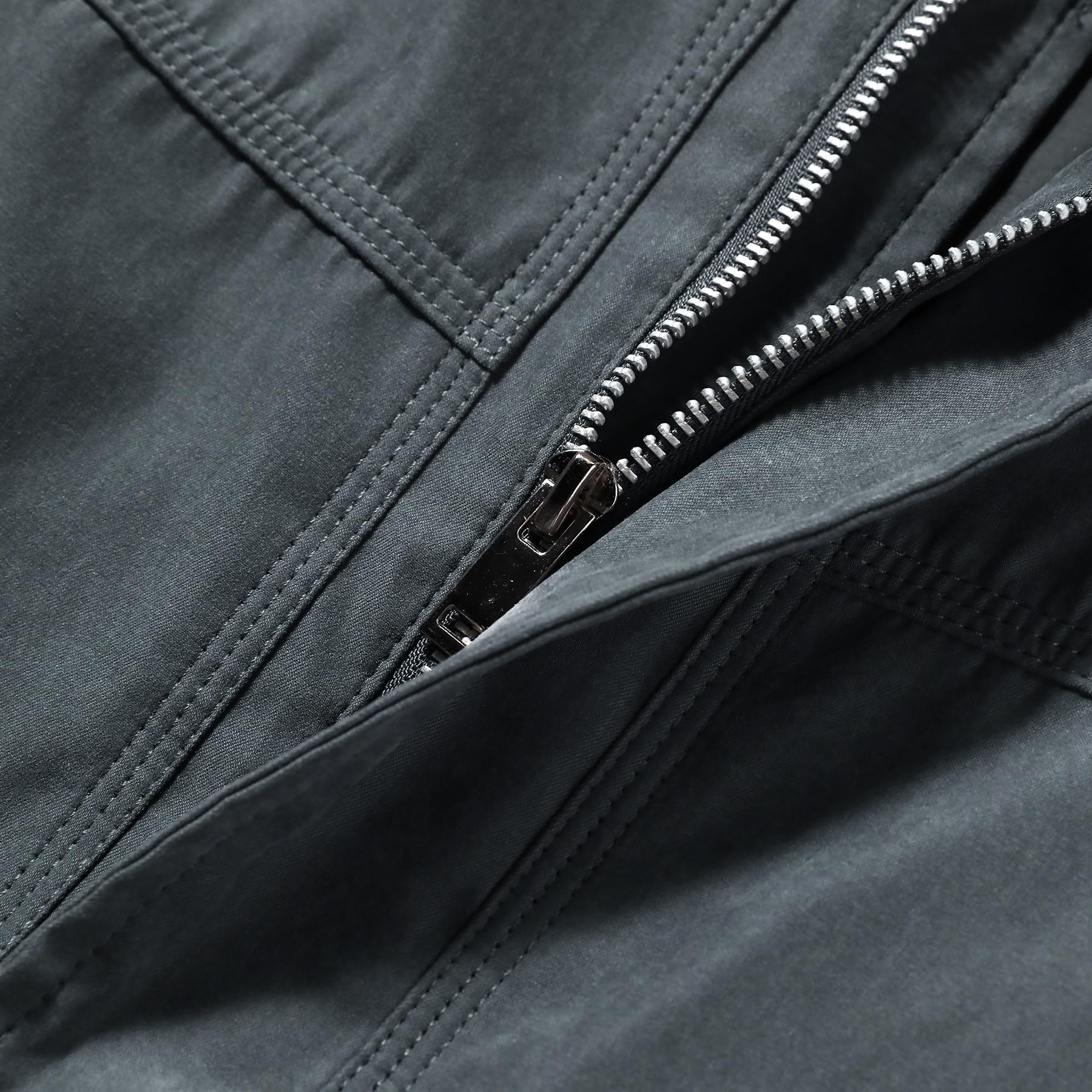 Allthemen Chaqueta Hombre Entretiempo con Cuello Bomber Jacket Casual Cazadora Ligero Transpirable Primavera Otoño