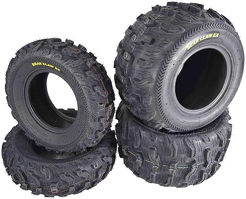 Miniatura 15 de Kenda Bearclaw EX K573-21x7-10 - Neumático delantero para vehículos todo terreno (ATV), UTV y lado a lado (SxS), 6 capas, Bear Claw EX 21x7x10