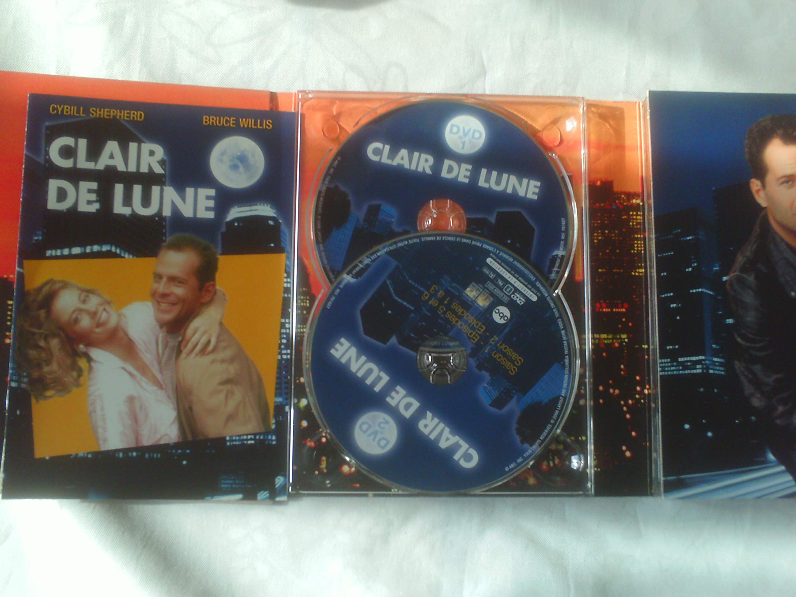 Clair de Lune : l'intégrale saison 1 et 2 - Coffret DVD