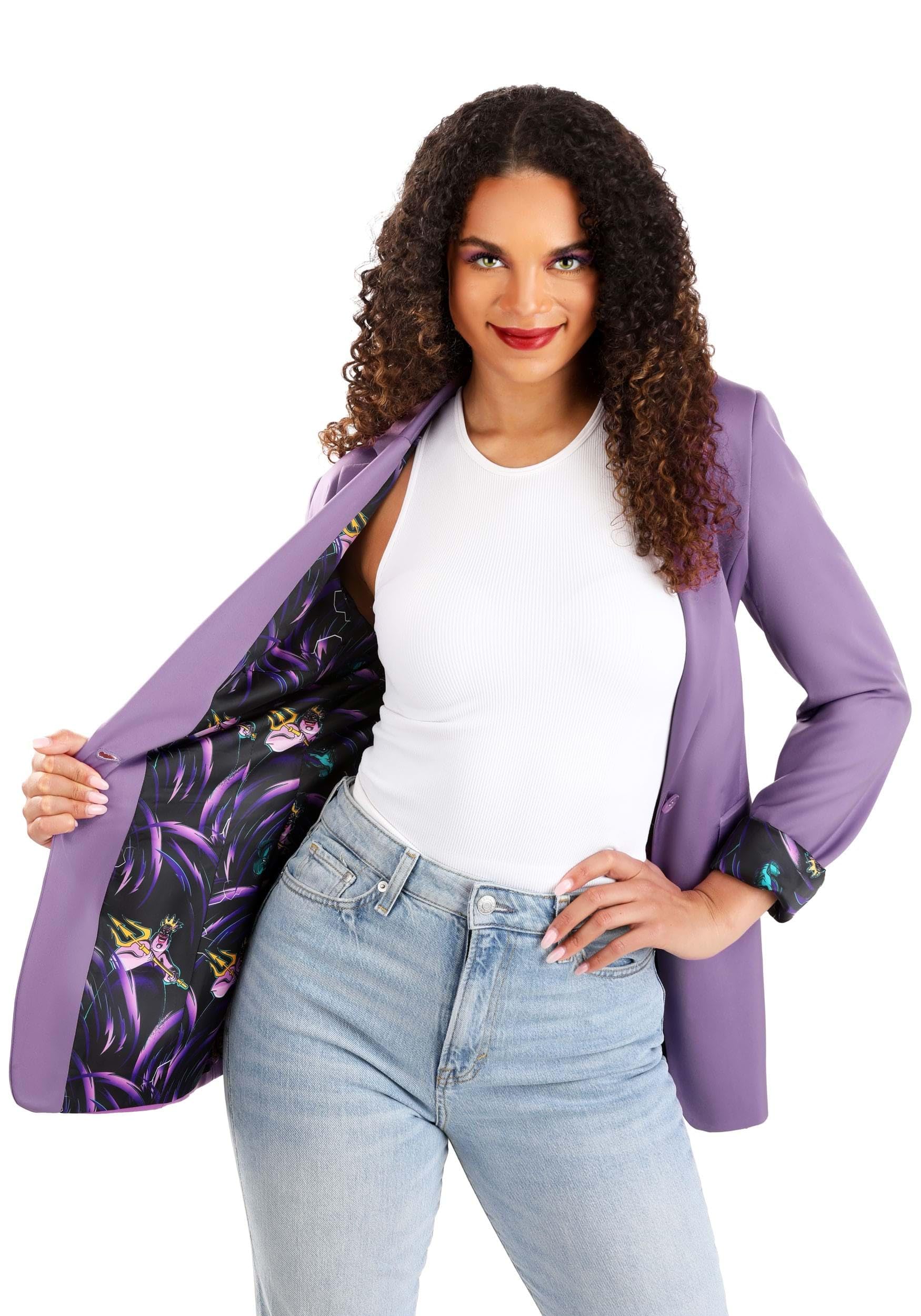 Womens Disney Ursula Blazer