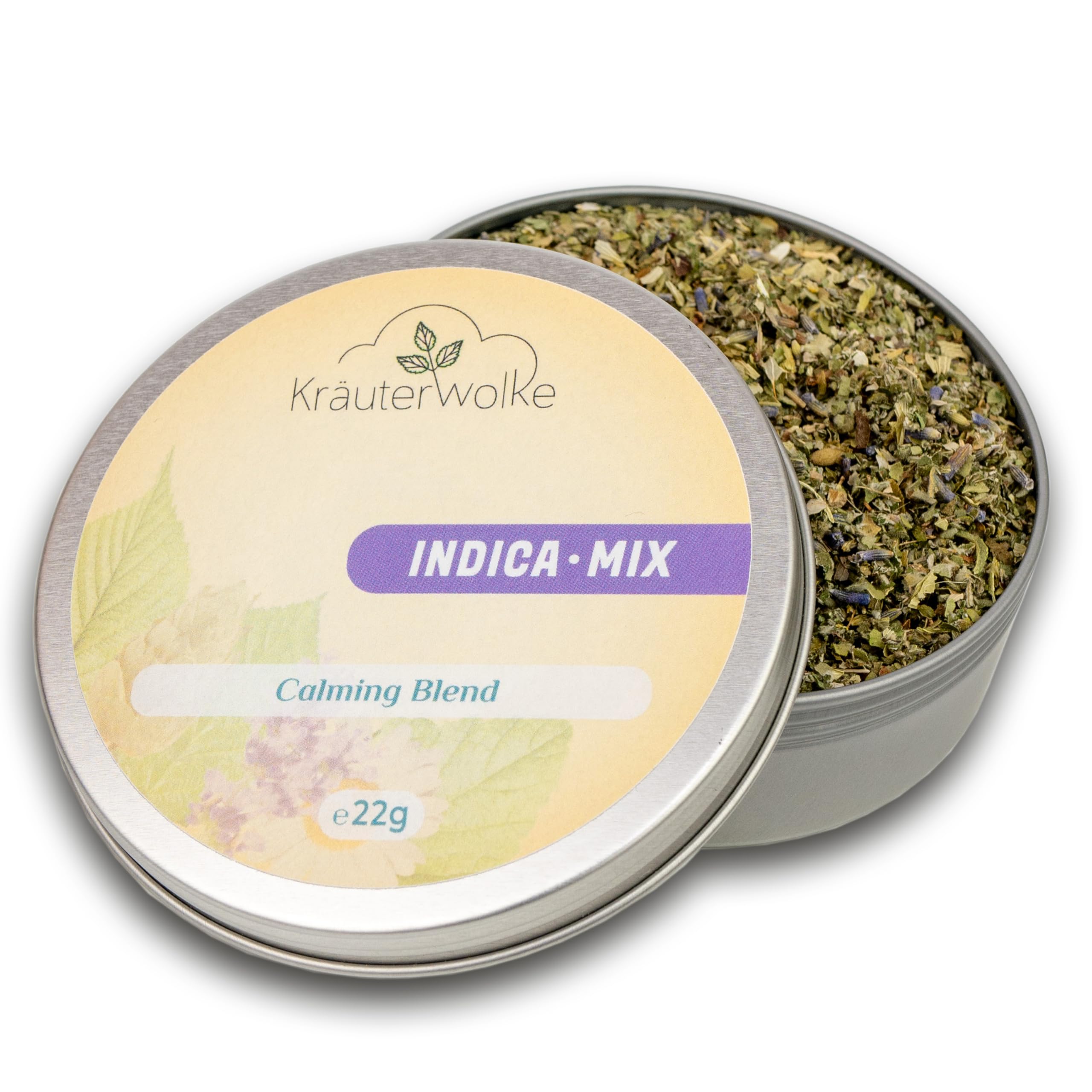Kräuterwolke Indica Mix - Calming Blend - 100% natürliche Kräutermischung 22g