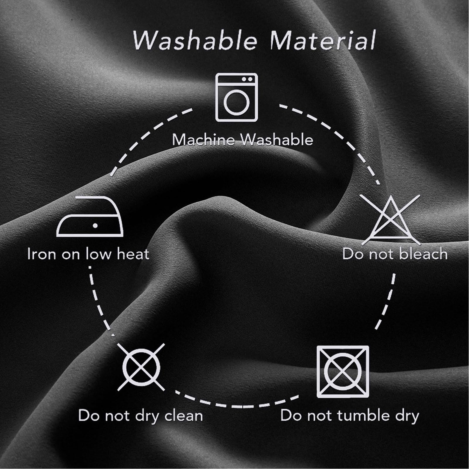 Panneau à œillets imperméable noir 183 cm x 254 cm – Utilisation extérieure et intérieure – Résistant aux intempéries, blocage des UV, amélioration de l'intimité et décoration d'intérieur Slish