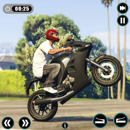 Extreme Bike Stunts Urban City Driving Game: Offroad Dirt Bike Racing Challenge (App/Software)