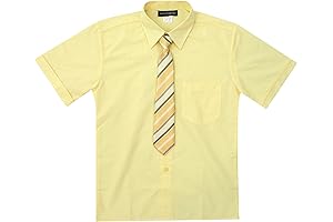 Dwight Schrute Costume Toddler, Formal Button Down Dress Shirt & Tie Set